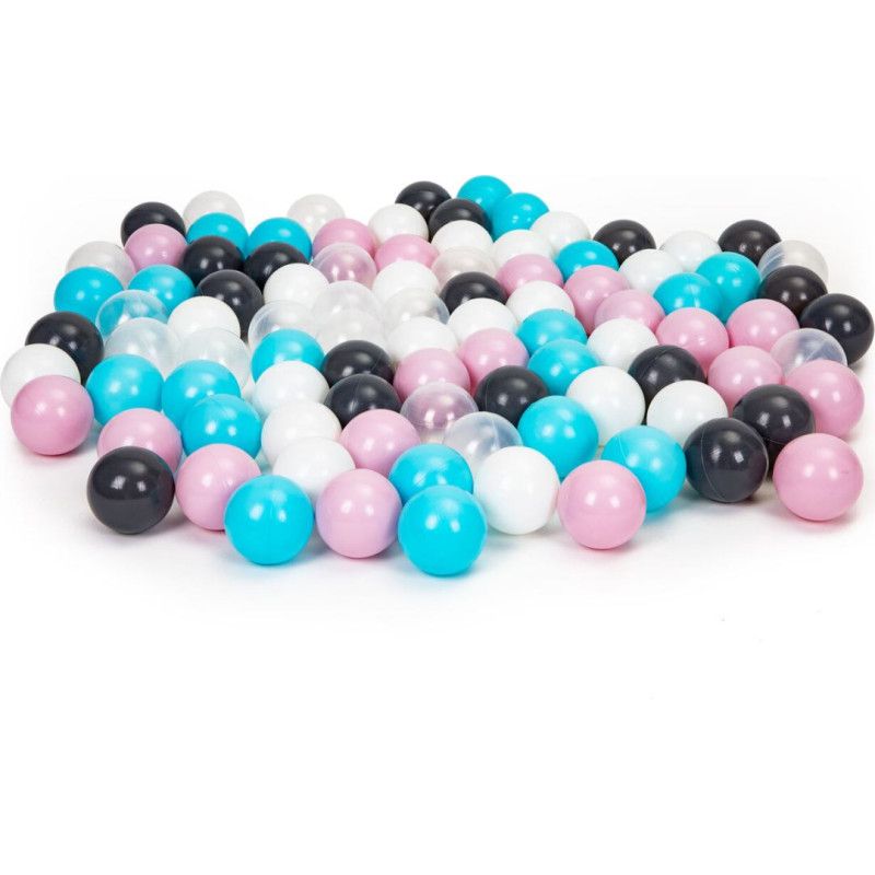 Baseina krāsainās bumbiņas, 100 gab