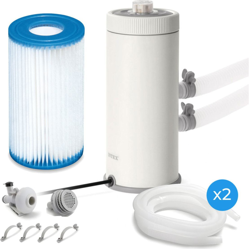 Intex Swimming pool filter pump 2006L/h filter + installation accessories INTEX 26604