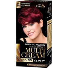 Matu krāsa Joanna Multi Cream Color 100 ml, 35 Cherry Red