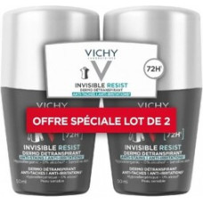 Vichy Homme 72H Invisible Resist Detranspirant - Antiperspirant pro muže proti nadměrn&eacute;mu pocen&iacute;