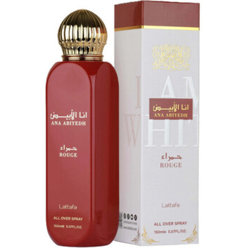 Lattafa Perfumes Ana Abiyedh Rouge Tělov&yacute; sprej