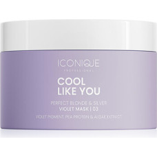 Iconique Professional Cool Like You Violet Mask - Maska pro studenou & z&aacute;řivou blond