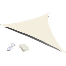Modernhome Waterproof sun shade sail 4x4x4m ModernHome - beige