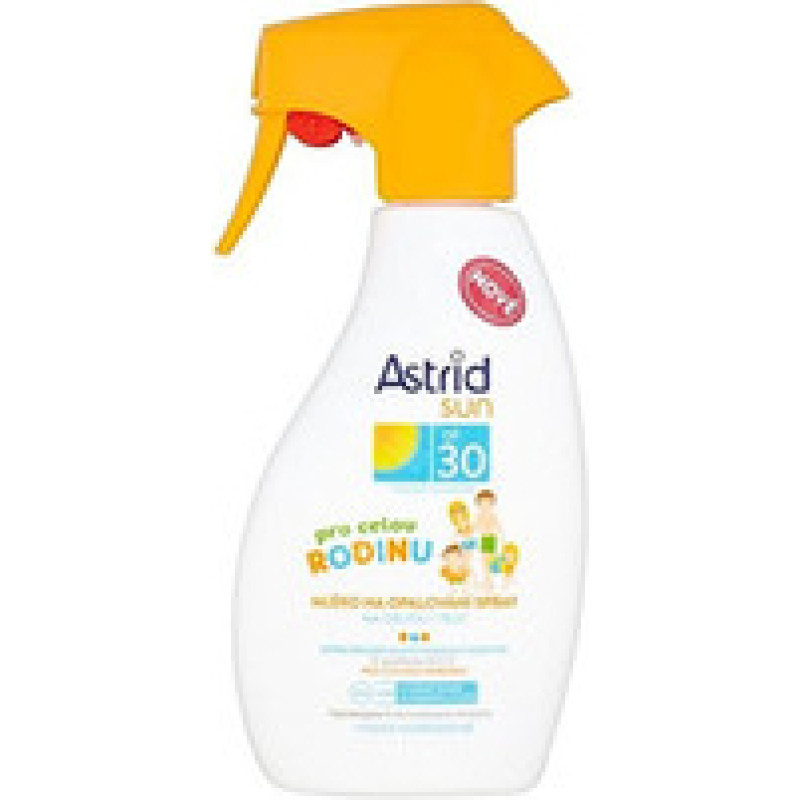 Astrid Sun OF 30 - Family Milk for Sunbathing in Spray