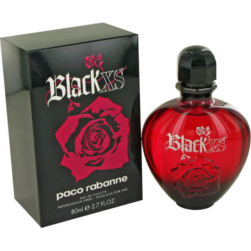 Tualetes ūdens sievietēm Paco Rabanne Black Xs For Her EDT (80 ml)