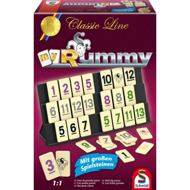 Classic Line: My Rummy Galda spēle