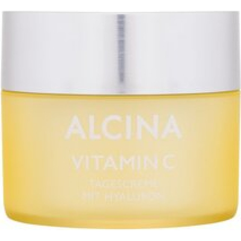 Alcina Vitamin C Day Cream With Hyaluron - Rozjasňuj&iacute;c&iacute; denn&iacute; pleťov&yacute; kr&eacute;m