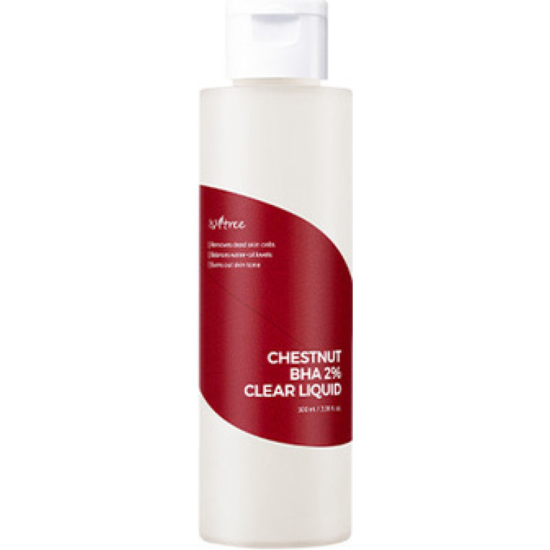 Isntree Chestnut BHA 2% Clear Liquid - Exfoliačn&iacute; p&eacute;če pro sm&iacute;&scaron;enou až mastnou pleť