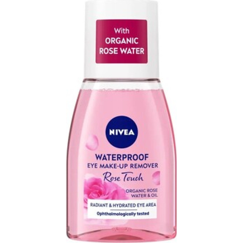 Nivea Rose Touch Waterproof Eye Make-Up Remover