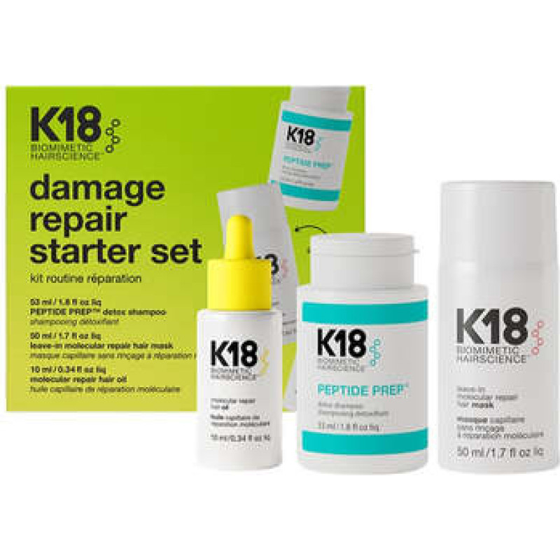 K18 Damage Repair Starter Set - Sada pro pos&iacute;len&iacute; vlasov&eacute;ho vl&aacute;kna