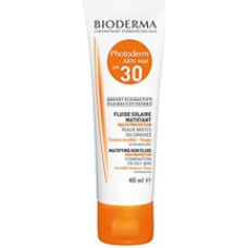 Bioderma PHOTODERM AKN Mat SPF 30 Sun Matifying Fluid (Combination to Oily Skin) - fluid mattifying lotion with high protection