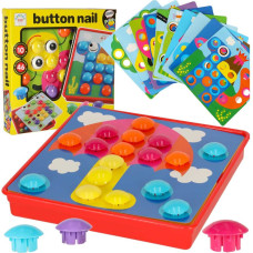 Izglītojoša pogu mozaīkas puzle 57el.