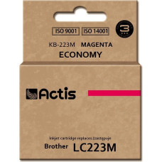 Tinte - ACTIS - KB-223M - Saderīga ar Brother LC223M - Magenta krāsa - 10 ml