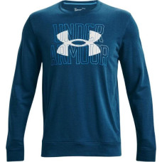 Vīriešu džemperis Under Armor UA Rival Terry Logo Crew 1370391 458, zils