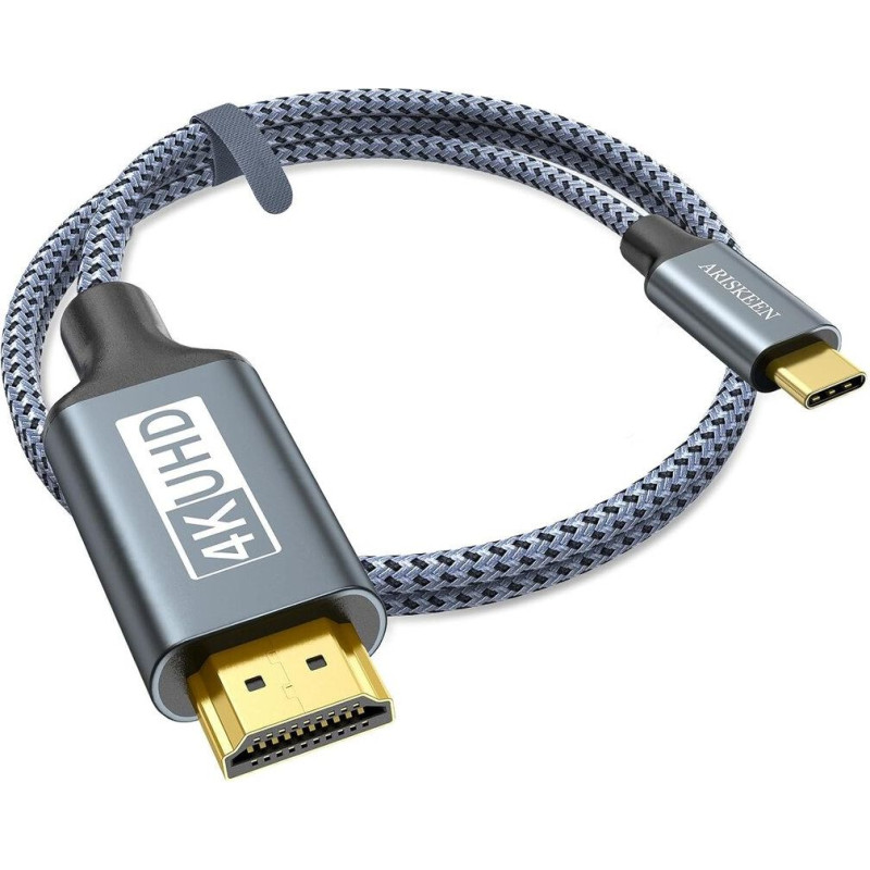 ARISKEEN USB C uz HDMI kabelis