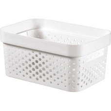 Kaste Infinity Recycled 4,5L 27x19x12cm balta