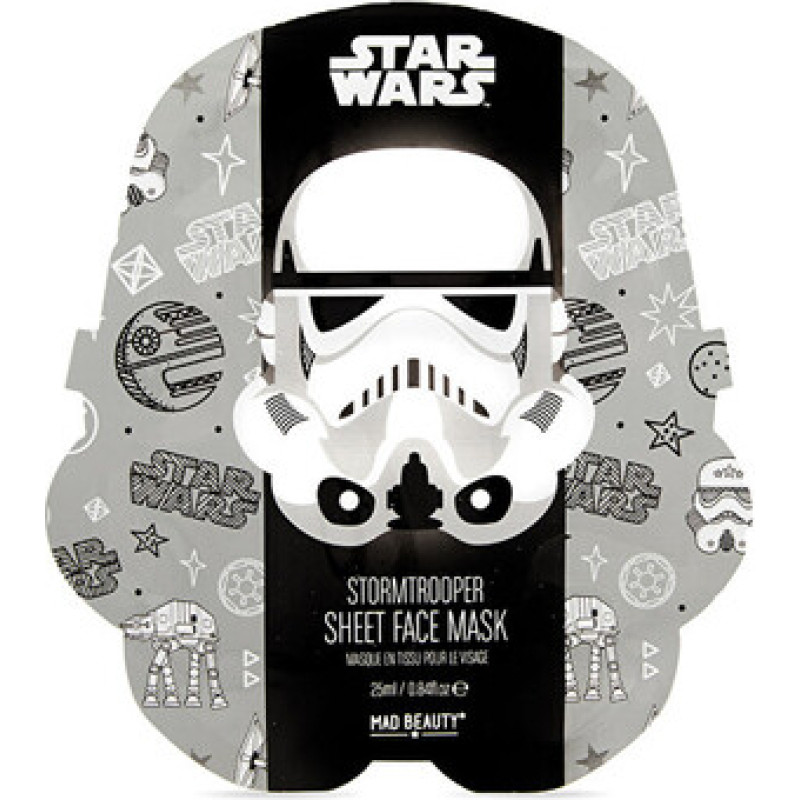 Mad Beauty Storm Trooper Star Wars Mask - Pl&aacute;t&yacute;nkov&aacute; maska