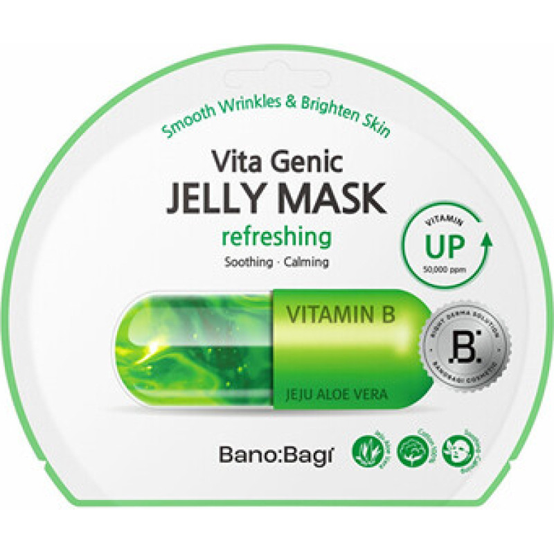 Banobagi Vita Genic Refreshing Jelly Mask - Osvěžuj&iacute;c&iacute; a zklidňuj&iacute;c&iacute; pleťov&aacute; maska