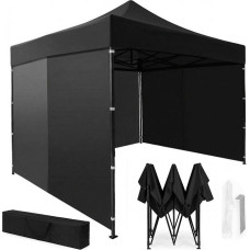 Multigarden Pawilon ogrodowy eventowy automatyczny samorozkładalny namiot 3x3 m czarny MultiGarden