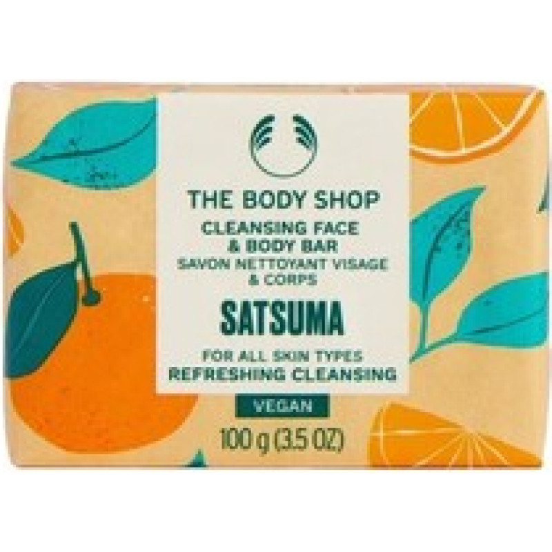 The Body Shop Satsuma Cleansing Face & Body Bar