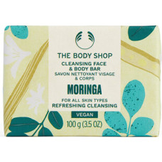 The Body Shop Moringa Face & Body Bar - Tuh&eacute; m&yacute;dlo na obličej a tělo
