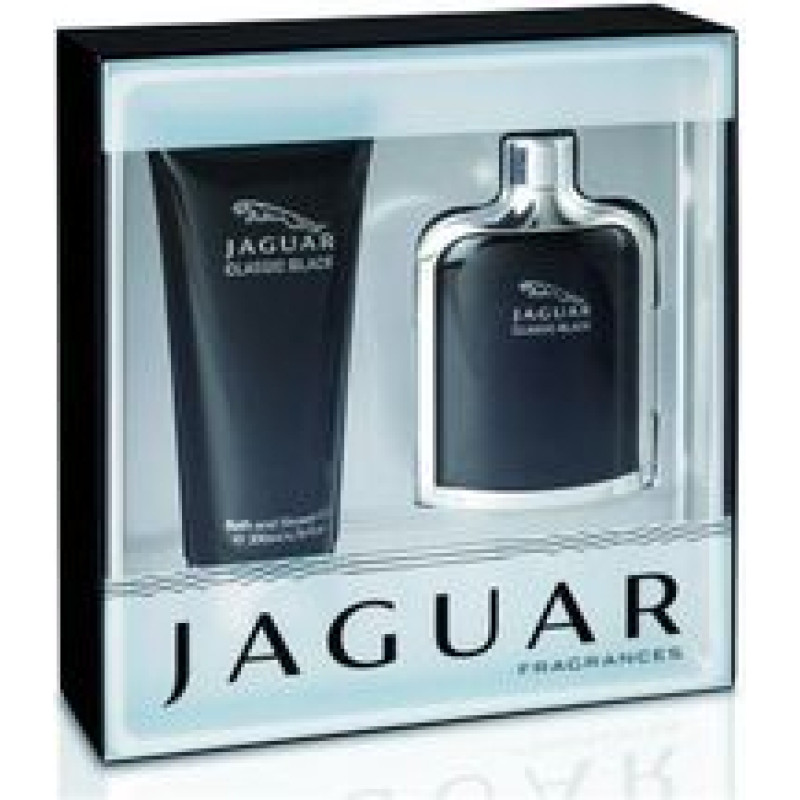 Jaguar Classic Black Gift Set EDT 100 ml and shower gel Classic Black 200 ml