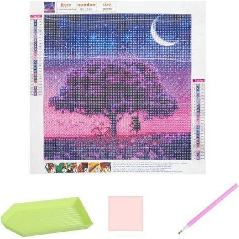 5-daļīgs dimanta gleznošanas komplekts, Malatec