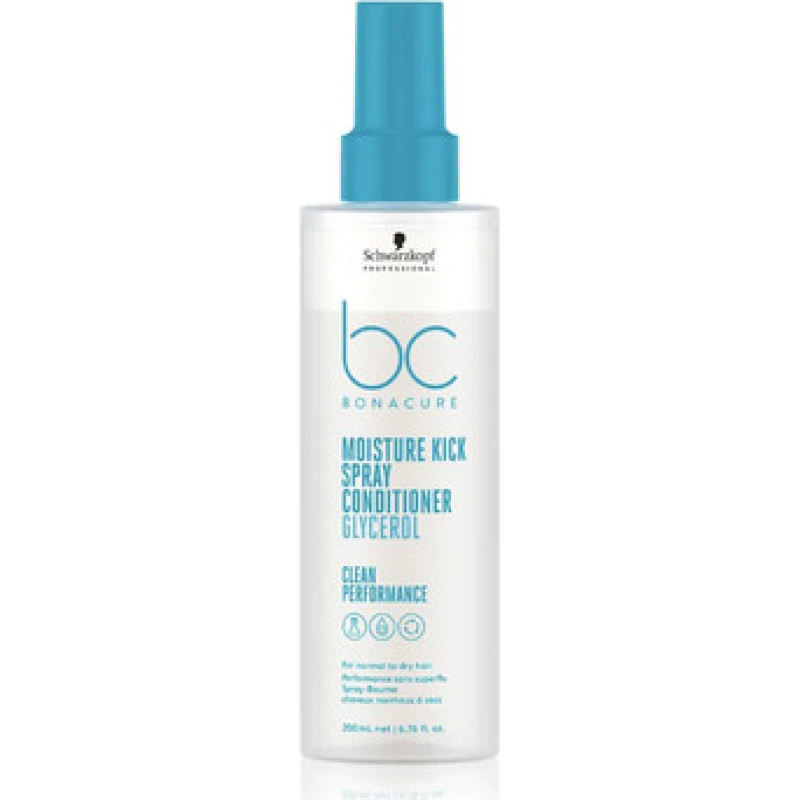 Schwarzkopf Professional Moisture Kick Spray Conditioner - Conditioner Spray for optimum moisture loss