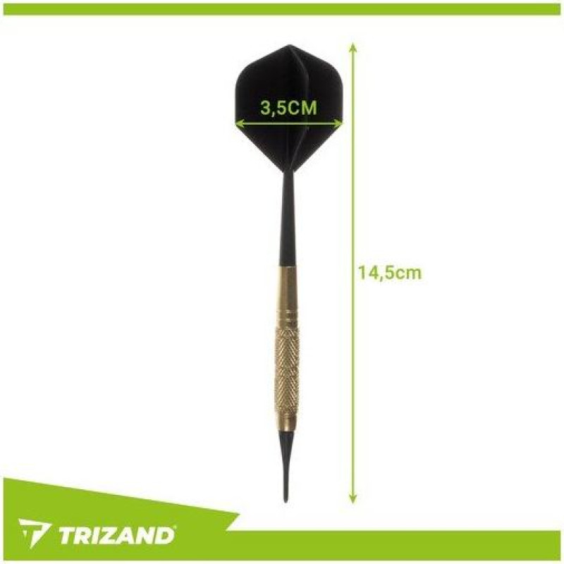 TRIZAND Šaušanas komplekts 12 gab. ar pielikumiem
