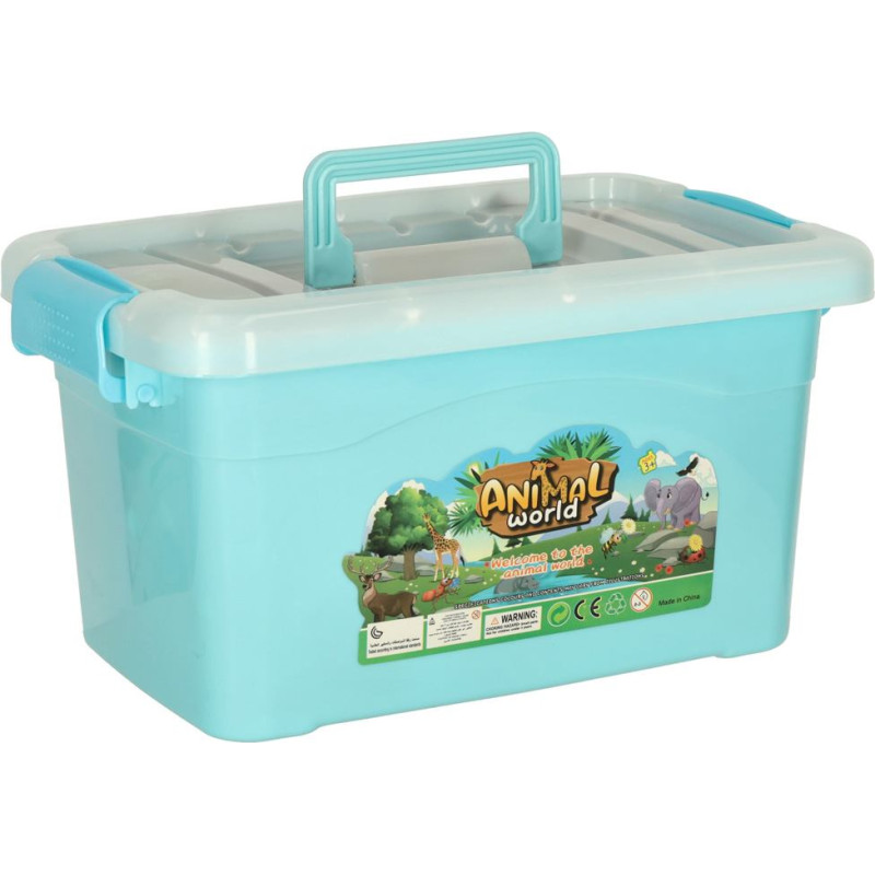 Figūriņas zoodārza dzīvnieki komplekts 59 el.