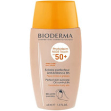 Bioderma Photoderm Nude Touch Perfect Skin SPF 50+ Light Colour - Ml&eacute;ko na opalov&aacute;n&iacute; pro citlivou pleť
