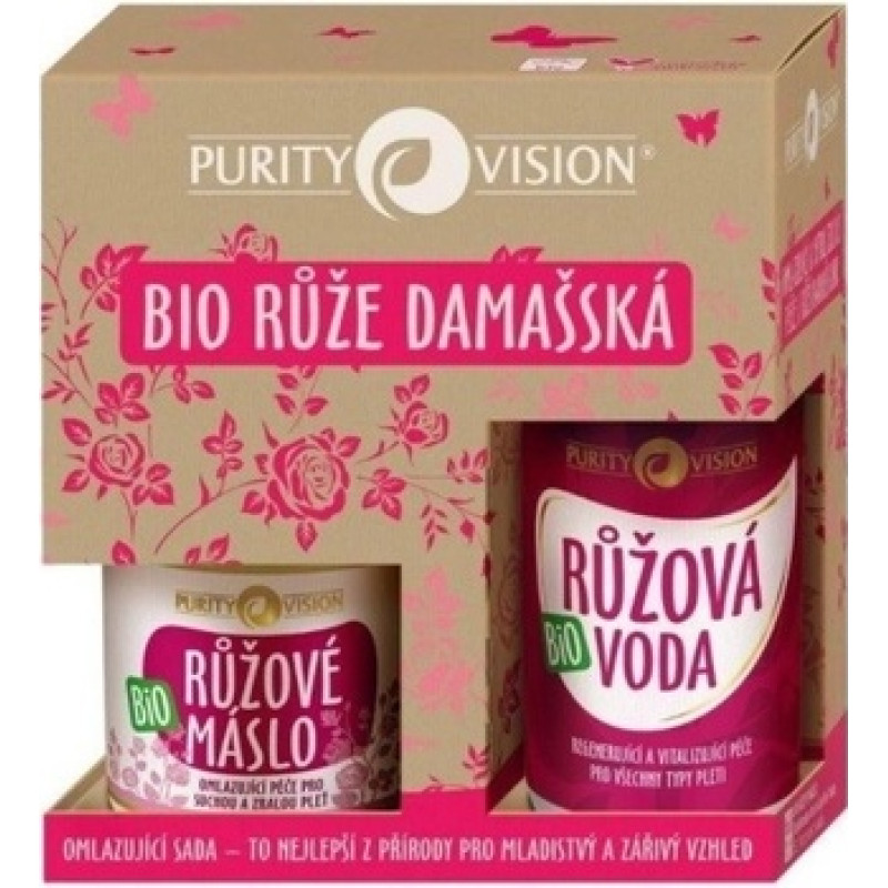 Purity Vision Rejuvenating set with damask rose