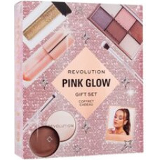 Makeup Revolution Pink Glow Gift Set - D&aacute;rkov&aacute; sada dekorativn&iacute; kosmetiky