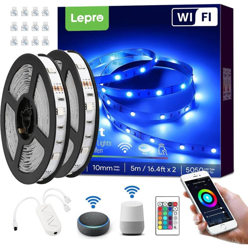Lepro LED lente 10 m (2 x 5 m)