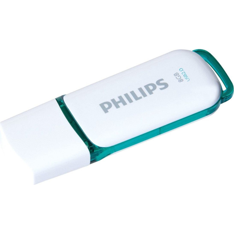 USB flash Philips 8GB USB 2.0 Snow Edition Zaļa FM08FD70B