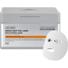 Vt Cosmetics Cica Care Vita-Light Brightening Mask ( 30 ks ) - Rozjasňuj&iacute;c&iacute; pl&aacute;t&yacute;nkov&aacute; maska s vitaminem C