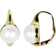 Apzeltīti auskari ar īstām pērlēm JwL Luxury Pearls JL0532 sJL0532