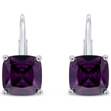 Brilio Silver Modes sudraba auskari ar violetiem cirkoniem EA301WAM sBS1561