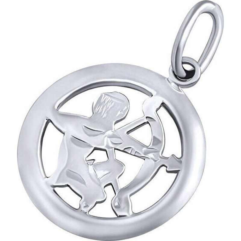 Silvego Sudraba kulons zodiaka zīme Strēlnieks - apaļš SILVEGOB10283S12 sSL3833