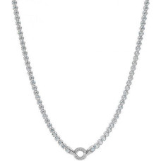 Kaklarota - ROSATO - RZC052 - Sudrabs - Kubiskie Cirkoni - 42 cm