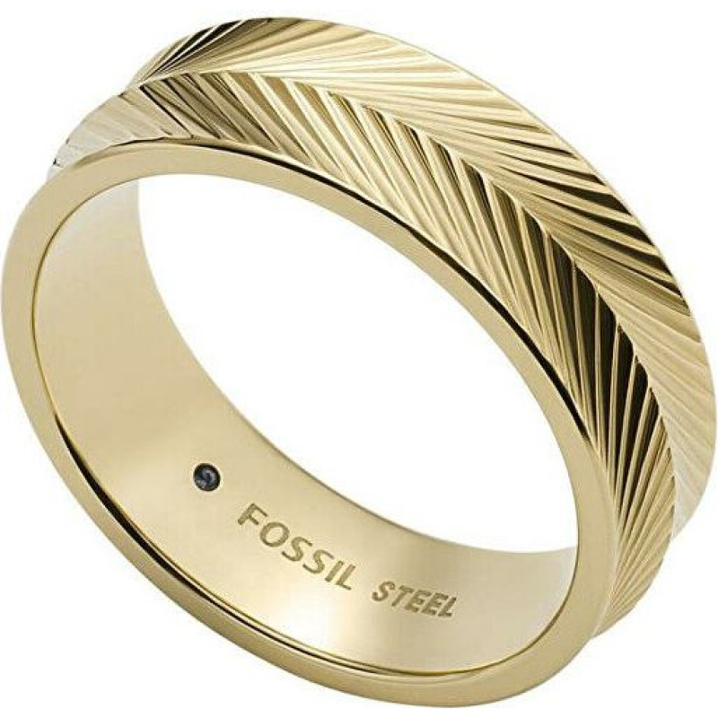 Fossil Elegants zeltīts gredzens Harlow JF04118710