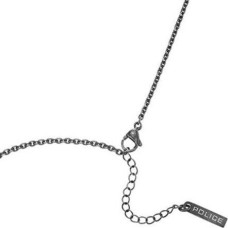 Kaklarota - POLICIJA - PEAGN0023301 - Tumši PVD tērauds - Apaļš piekariņš - Garums 50 cm