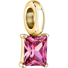 Pendentifs - MORELLATO - SCZ1290 - Pārklāts ar zeltu - Rozā kubiskais cirkonijs - 0,7 x 0,5 cm