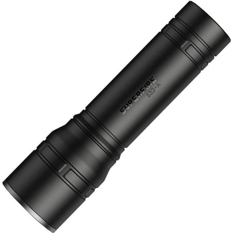 Lukturis Superfire S33-A, USB (melns)