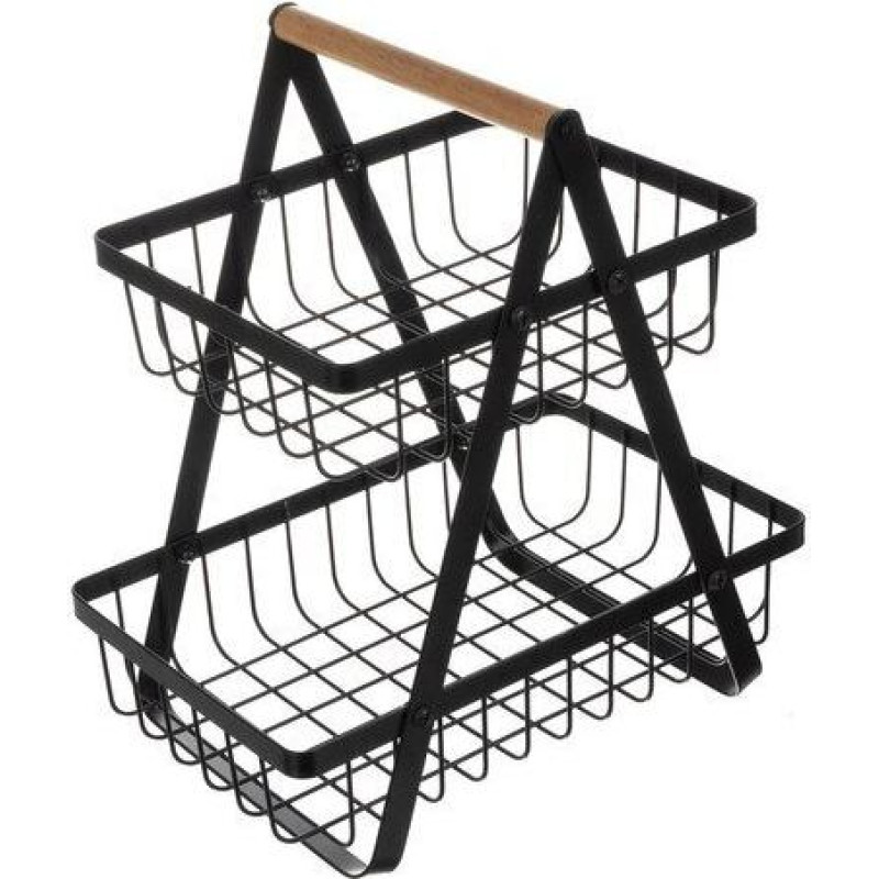 Ruhhy 24265 divpakāpju augļu/dārzeņu grozs