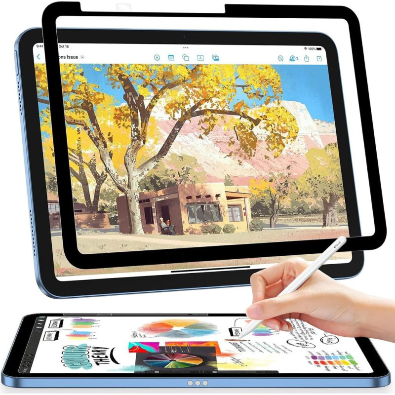 Protescreen papīra plēve, kas saderīga ar iPad