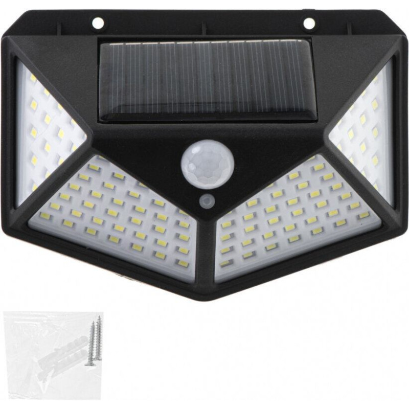 Saules kustības un krēslas sensora lampa 100 LED