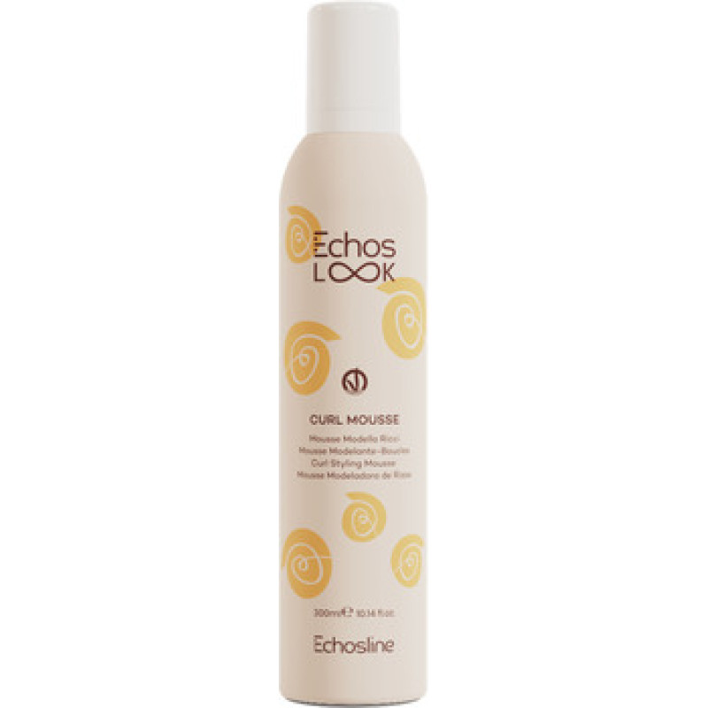 Echosline Echos Look Curl Mousse - Stylingov&aacute; pěna pro vlnit&eacute; a kudrnat&eacute; vlasy