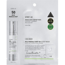 Vt Cosmetics Cica Mild Reedle Shot 50 Sheet 2step Mask - Pleťov&aacute; maska