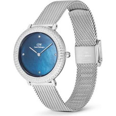 Pulkstenis - DANIEL WELLINGTON - Kristāla šķautņu zila - 32 mm - Nerūsējošais tērauds - Ūdensizturība 3 ATM